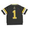 #1 Appalachian State Mountaineers GameDay Greats Infant Collegiate Football Fashion Jersey - Black - Detail View