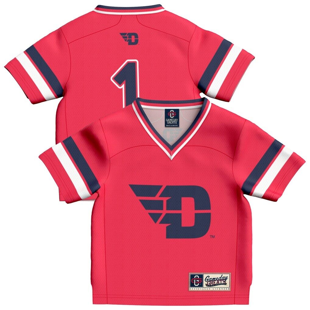 #1 Dayton Flyers GameDay Greats Infant Collegiate Football Fashion Jersey