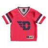 #1 Dayton Flyers GameDay Greats Infant Collegiate Football Fashion Jersey - Red - Side View