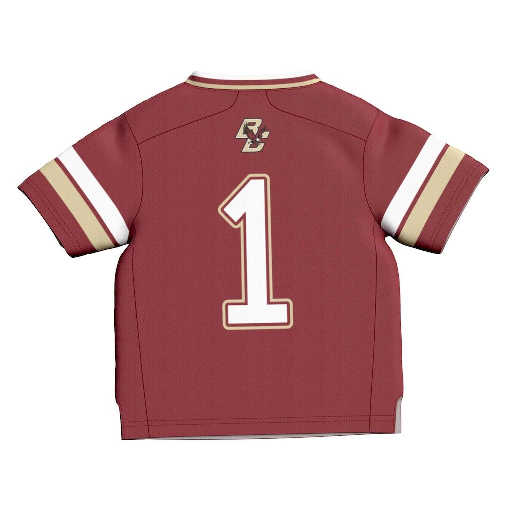 #1 Boston College Eagles GameDay Greats Infant Collegiate Football Fashion Jersey - Maroon