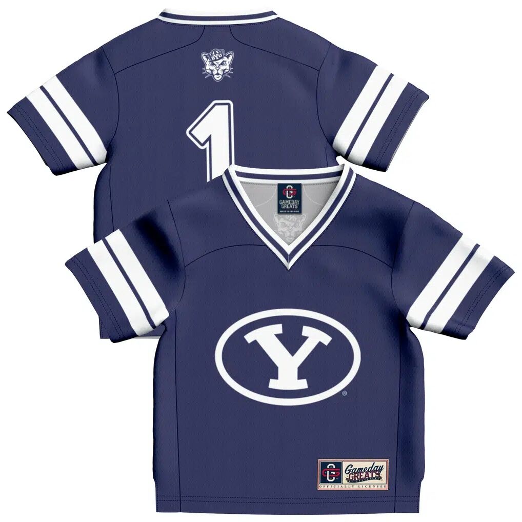 #1 BYU Cougars GameDay Greats Infant Collegiate Football Fashion Jersey