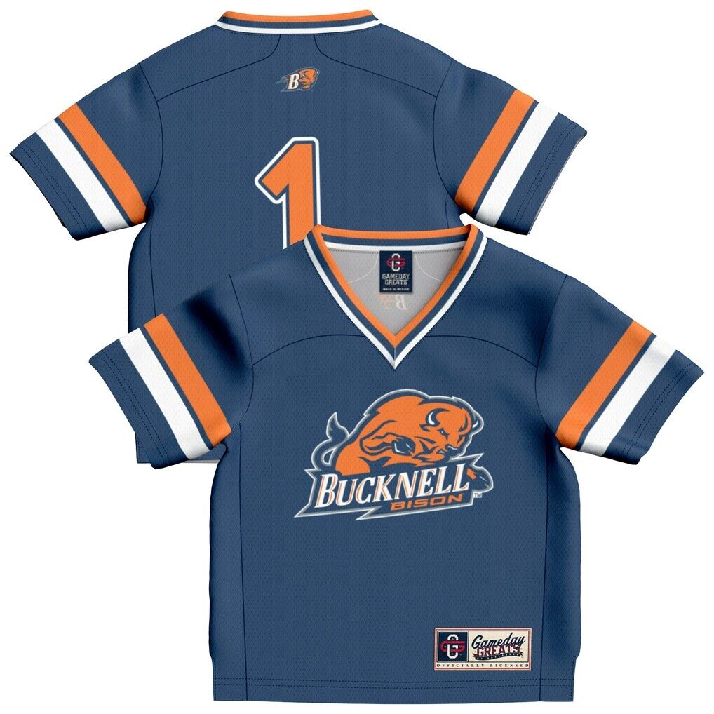 #1 Bucknell Bison GameDay Greats Infant Collegiate Football Fashion Jersey