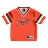 #1 Campbell Fighting Camels GameDay Greats Infant Collegiate Football Fashion Jersey - Orange - Side View