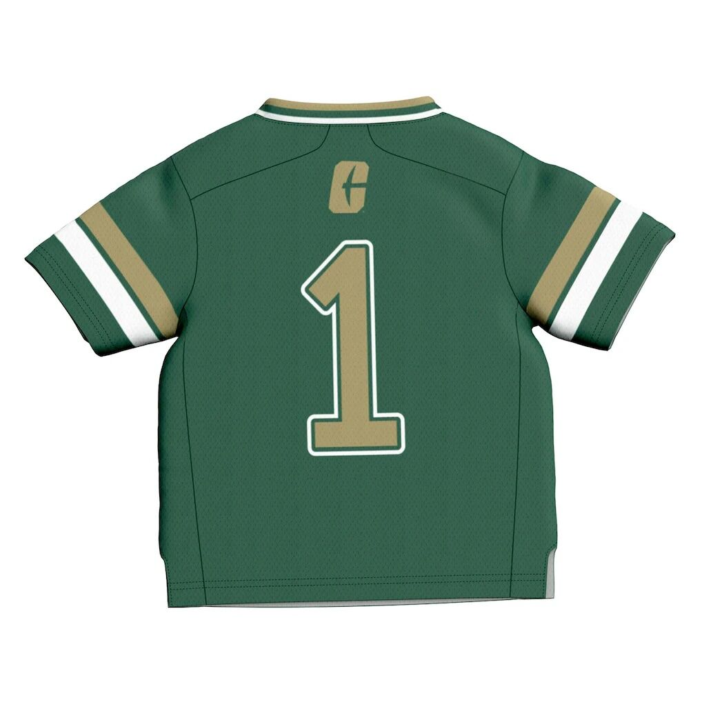 #1 Charlotte 49ers GameDay Greats Infant Collegiate Football Fashion Jersey