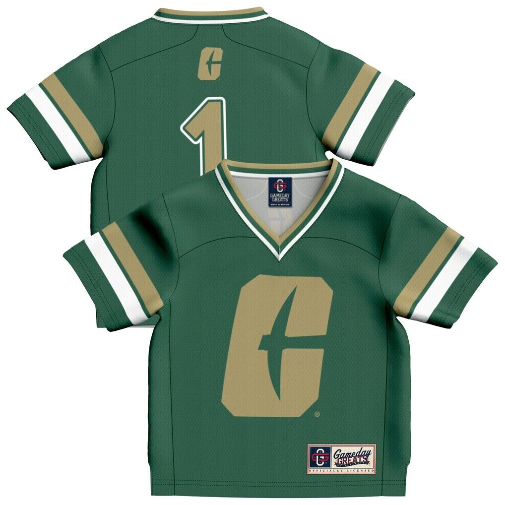#1 Charlotte 49ers GameDay Greats Infant Collegiate Football Fashion Jersey