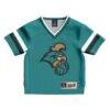 #1 Coastal Carolina Chanticleers GameDay Greats Infant Collegiate Football Fashion Jersey - Teal - Side View