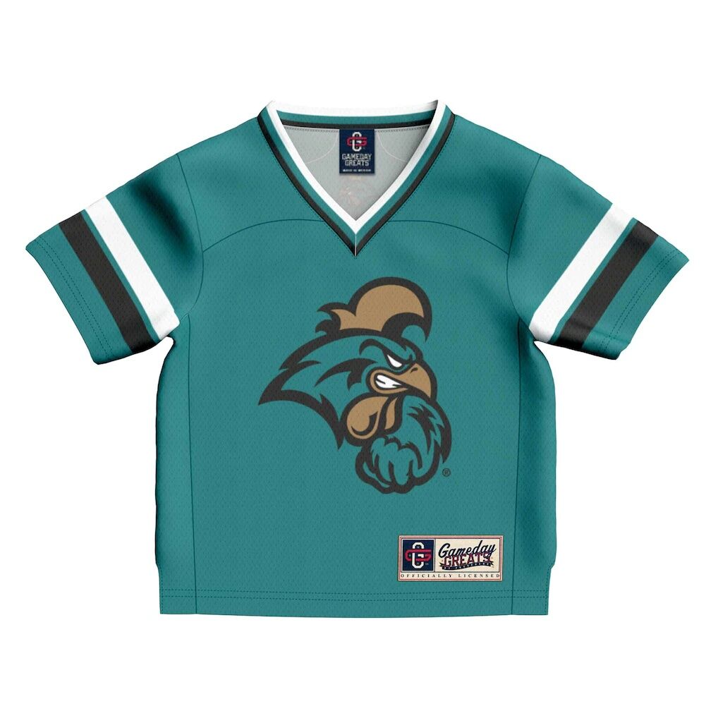 #1 Coastal Carolina Chanticleers GameDay Greats Infant Collegiate Football Fashion Jersey