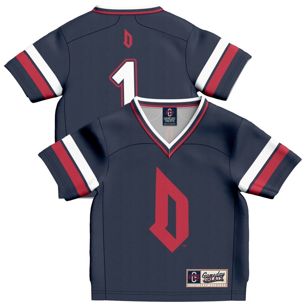 #1 Duquesne Dukes GameDay Greats Infant Collegiate Football Fashion Jersey