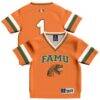 #1 Florida A&M Rattlers GameDay Greats Infant Collegiate Football Fashion Jersey - Orange - Front View