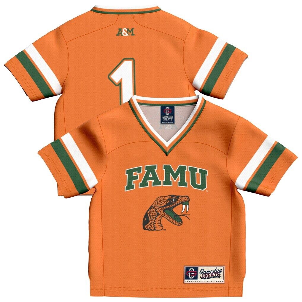 #1 Florida A&M Rattlers GameDay Greats Infant Collegiate Football Fashion Jersey
