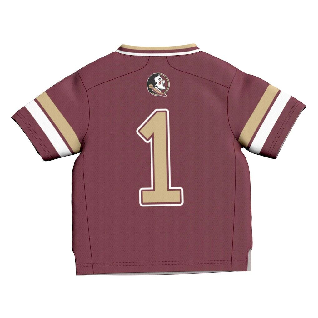 #1 Florida State Seminoles GameDay Greats Infant Collegiate Football Fashion Jersey - Garnet