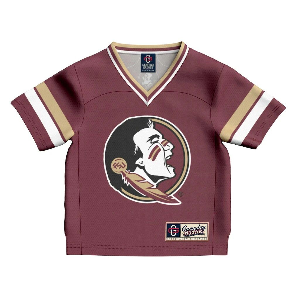 #1 Florida State Seminoles GameDay Greats Infant Collegiate Football Fashion Jersey - Garnet