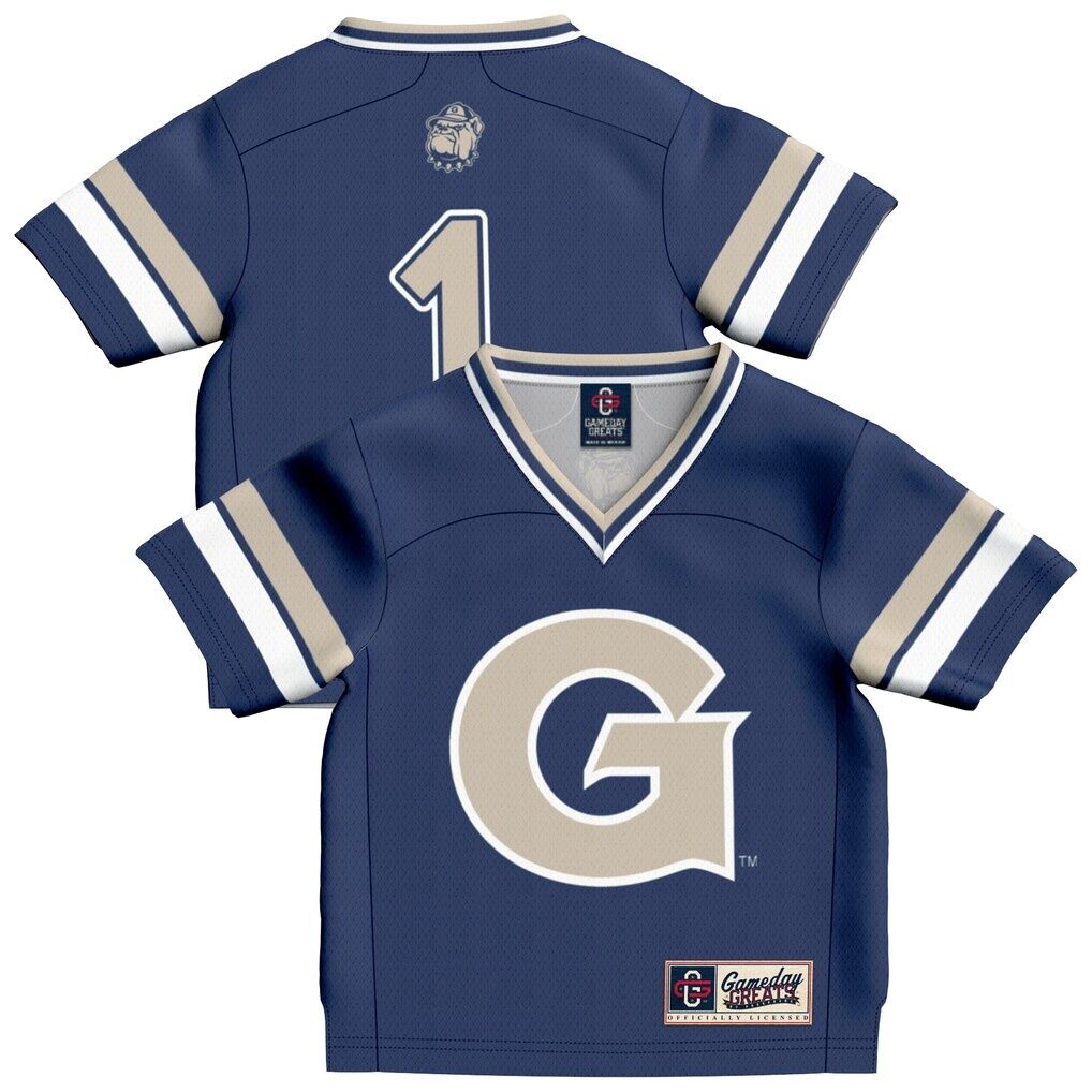 #1 Georgetown Hoyas GameDay Greats Infant Collegiate Football Fashion Jersey