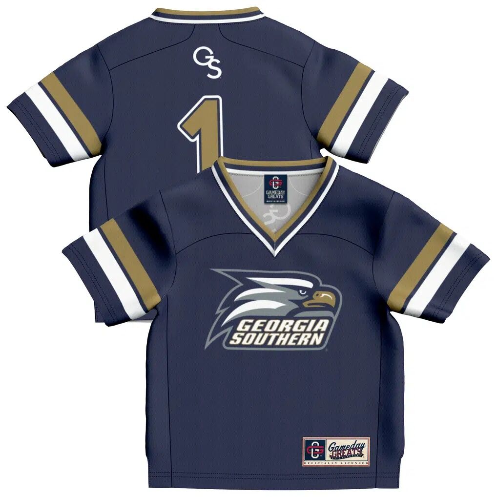 #1 Georgia Southern Eagles GameDay Greats Infant Collegiate Football Fashion Jersey