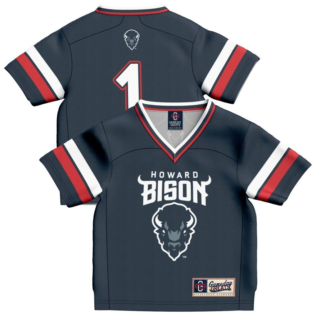 #1 Howard Bison GameDay Greats Infant Collegiate Football Fashion Jersey