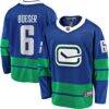Brock Boeser Vancouver Canucks Fashion7 Breakaway Jersey - Blue - Front View