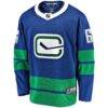 Brock Boeser Vancouver Canucks Fashion7 Breakaway Jersey - Blue - Side View