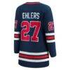Nikolaj Ehlers Winnipeg Jets Fashion7 Women's Breakaway Jersey - Navy - Detail View