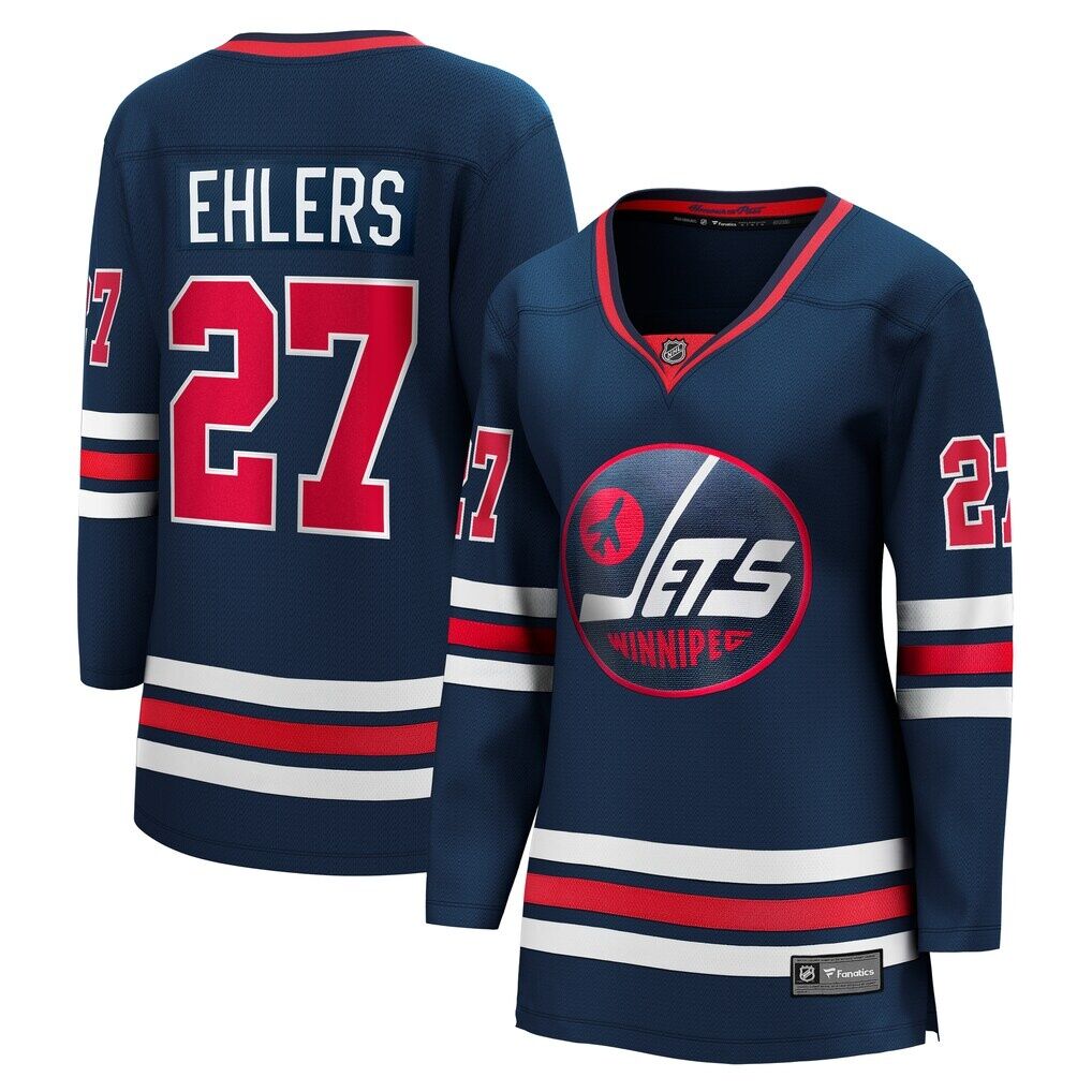 Nikolaj Ehlers Winnipeg Jets Fashion7 Women's  Breakaway Jersey