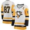 Sidney Crosby Pittsburgh Penguins Fashion7 Women's Breakaway Jersey - White - Front View
