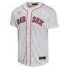 Jarren Duran Boston Red Sox Nike Youth Home Player Game Jersey - White - Side View