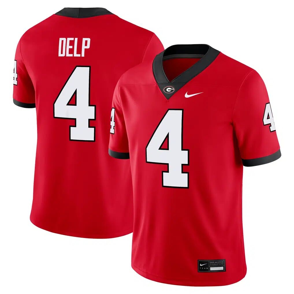 Oscar Delp Georgia Bulldogs Nike NIL Football Game Jersey