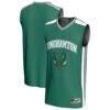 Binghamton Bearcats GameDay Greats Youth Spirit Basketball Jersey - Green - Front View