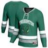 Binghamton Bearcats GameDay Greats Spirit Hockey Jersey - Green - Front View