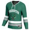Binghamton Bearcats GameDay Greats Youth Spirit Hockey Jersey - Green - Side View
