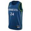 Napheesa Collier Minnesota Lynx Nike Youth Explorer Edition Player Jersey - Blue - Side View