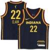 Caitlin Clark Indiana Fever Nike Preschool Explorer Edition Victory Jersey - Navy - Front View