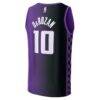 DeMar DeRozan Sacramento Kings Fashion7 Fast Break Replica Jersey - Purple - Detail View
