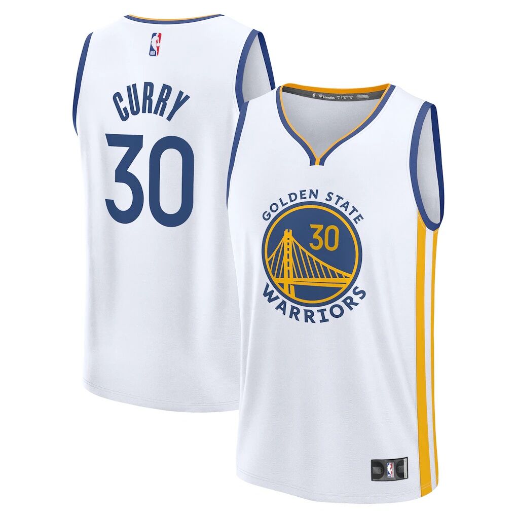 Stephen Curry Golden State Warriors Fashion7 Fast Break Replica Jersey – Association Edition