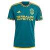 Marco Reus LA Galaxy adidas 2024 LA Kit Authentic Player Jersey - Green - Side View