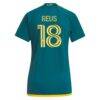 Marco Reus LA Galaxy adidas Women's 2024 LA Kit Replica Player Jersey - Green - Detail View