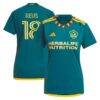 Marco Reus LA Galaxy adidas Women's 2024 LA Kit Replica Player Jersey - Green - Front View