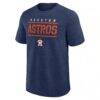 Houston Astros Logo Athletic Top Notch T-Shirt - - Side View