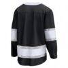 Los Angeles Kings Fashion7 Home Breakaway Jersey - Black - Detail View