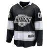 Los Angeles Kings Fashion7 Home Breakaway Custom Jersey - Black - Side View