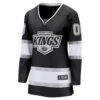 Los Angeles Kings Fashion7 Women's Home Breakaway Custom Jersey - Black - Side View