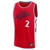 Kawhi Leonard LA Clippers Fashion7 Fast Break Replica Player Jersey - Red - Back View