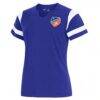FC Cincinnati Antigua Women's Encounter Notch Neck T-Shirt - - Front View