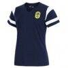 Nashville SC Antigua Women's Encounter Notch Neck T-Shirt - Navy - Front View