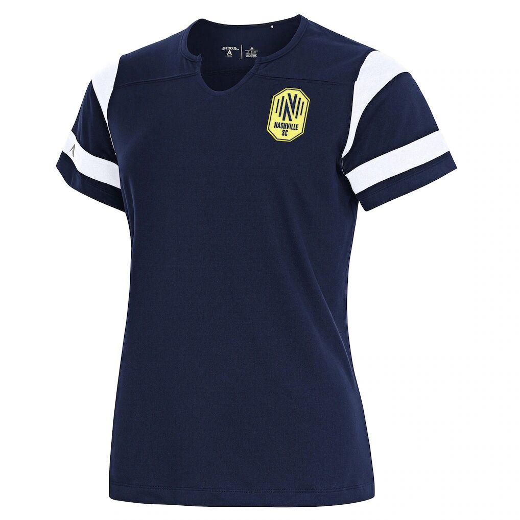 Nashville SC Antigua Women's Encounter Notch Neck T-Shirt