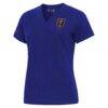 Real Salt Lake Antigua Women's Traveler Notch Neck T-Shirt - - Front View