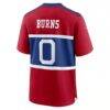 Brian Burns New York Giants Nike Alternate Game Jersey - Red - Detail View