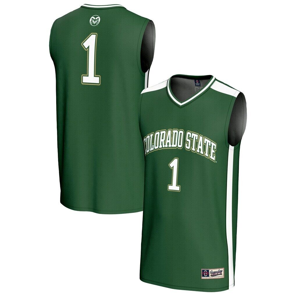 #1 Colorado State Rams GameDay Greats Unisex Lightweight Collegiate Basketball Fashion Jersey