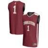 #1 Charleston Cougars GameDay Greats Unisex Lightweight Collegiate Basketball Fashion Jersey - - Front View