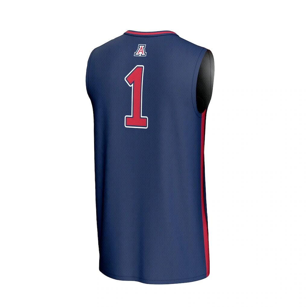 #1 Arizona Wildcats GameDay Greats Unisex Lightweight Collegiate Basketball Fashion Jersey
