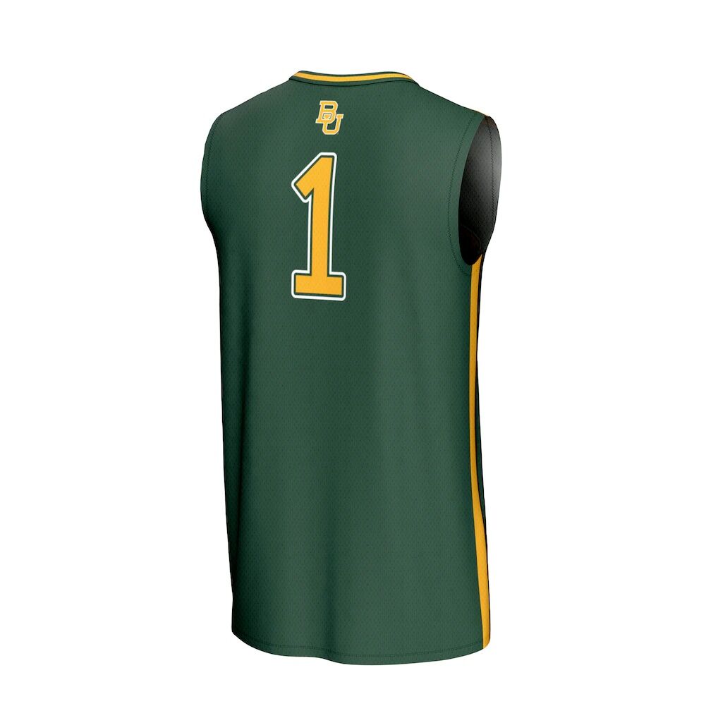 #1 Baylor Bears GameDay Greats Unisex Lightweight Collegiate Basketball Fashion Jersey